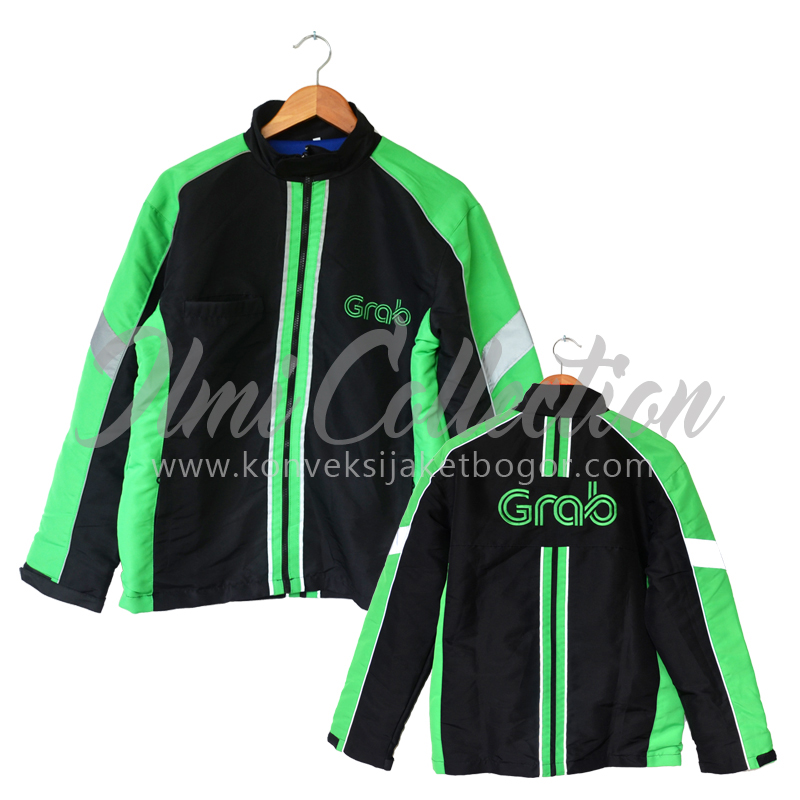 Jaket (taslan) Grab bike